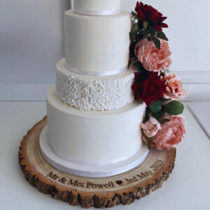 Log Slice Cake Stand