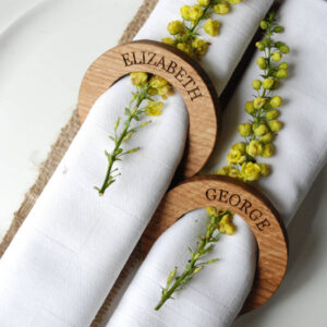 Wooden Napkin Ring