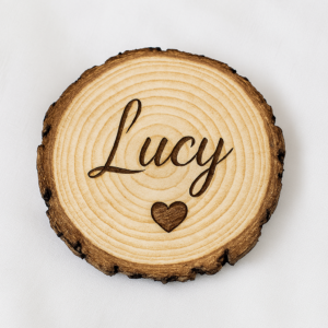 Log Slice Coaster